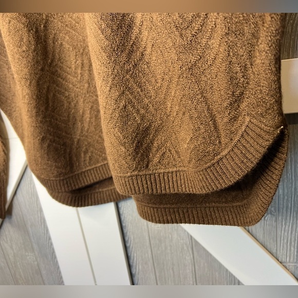 B12.05 NWT Tribal Mock Neck Jacquard Sweater (Plus Size) 1X • MSRP $98 - Picture 11 of 11